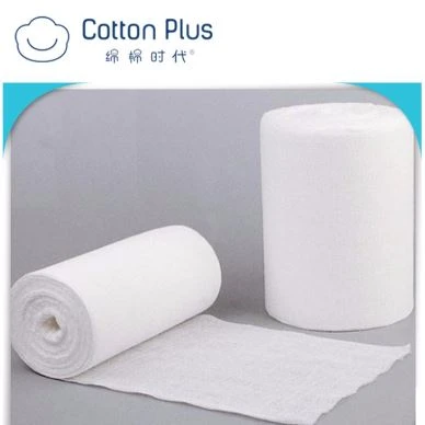 Spunlace Nonwoven ผ้าสำหรับแพทย์ Gauze